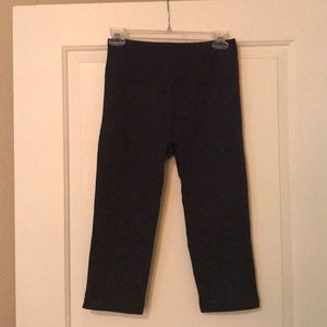 Lulu Lemon Navy Crop Yoga Pant